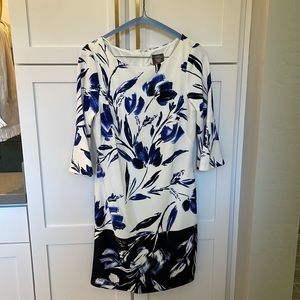 Vince Camuto floral work dress